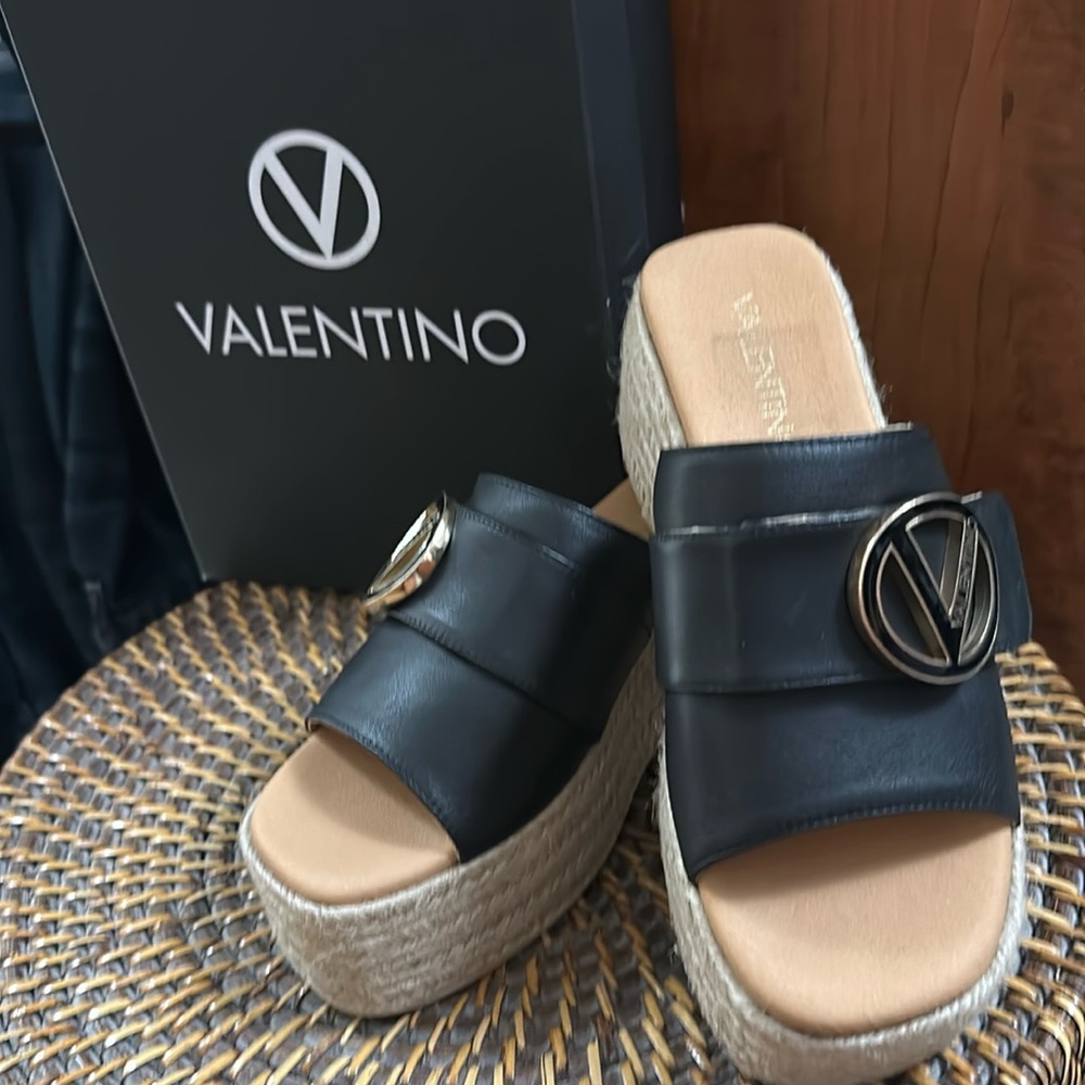 Valentino espadrille wedge sandal - Never worn